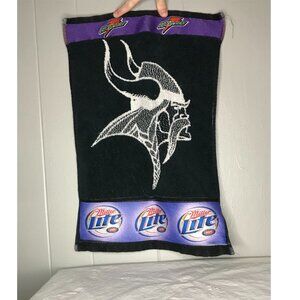 Vintage Authentic Players Towel Minnesota Vikings NFL Gatorade Beer Towel USA